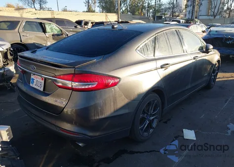 2018 Ford Fusion Hybrid Se from USA, damaged, VIN 3FA6P0LU6JR204622